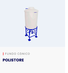 Tanque cilíndrico Fundo Cônico – POLISTORE